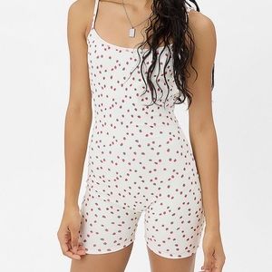 Gigi Hadid x Frankies GiForce Terry Bodysuit in Strawberry Cream